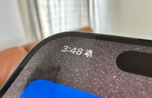 永和苹果15pro维修站分享如何隐藏iPhone15Pro上静音铃声图标 